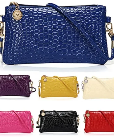 Women Fashion Shoulder Bag Coin Purse Tote Messenger Faux Leather Zipper Satchel Handbag Girls Card Wallets