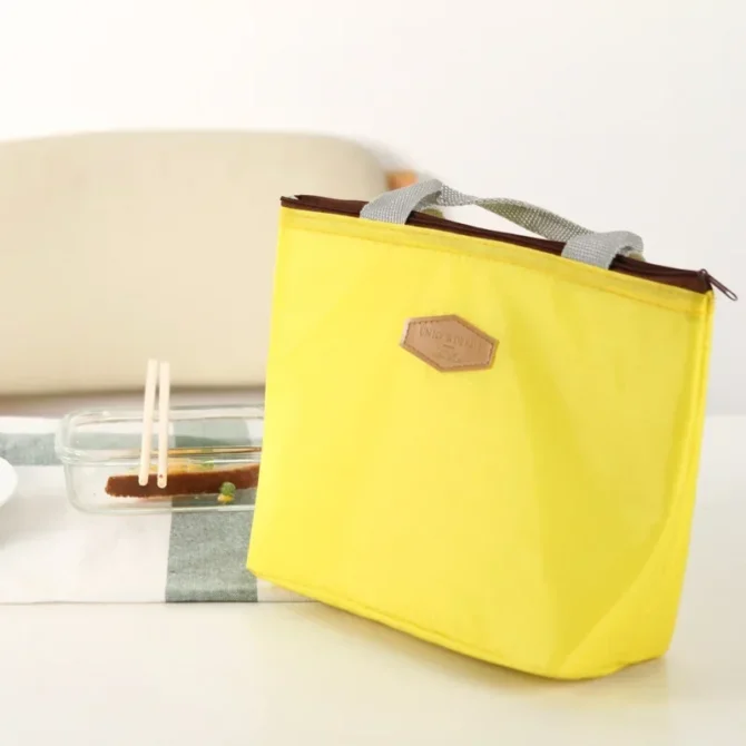 Women Portable Thermal Insulated Lunch Box Cooler Tote Food Bag for Work Kawaii