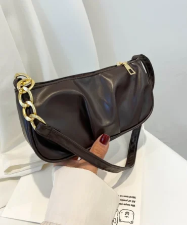 Wrinkled Cloud Armpit Bag Baguette Bags Mini Handbags for Women Shoulder Bag Crossbody Bag Handbag Coin Purse Coin Pouch