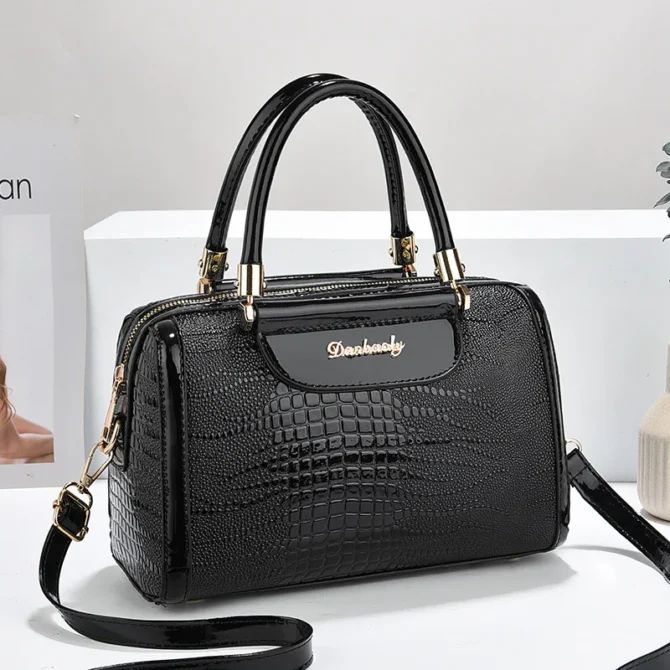 Vintage Trendy Boston Pillow Bags Ladies Shoulder Crossbody Bags High Quality Luxury Purses and Handbags Design Women Bags