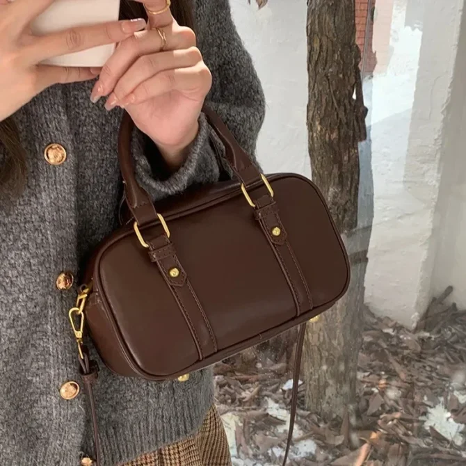 Vintage women handbag small PU Leather Shoulder Bags for female New Crossbody Bag Sac A Main bolsas lady totes hand bags