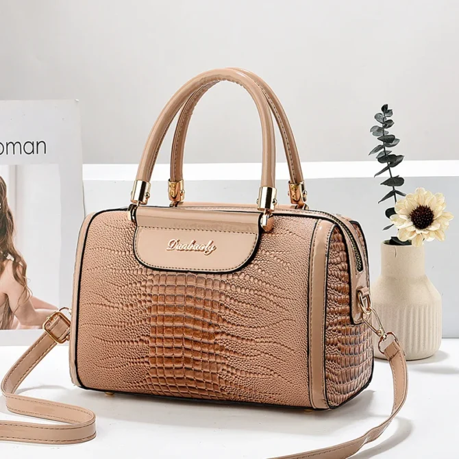 Vintage Trendy Boston Pillow Bags Ladies Shoulder Crossbody Bags High Quality Luxury Purses and Handbags Design Women Bags