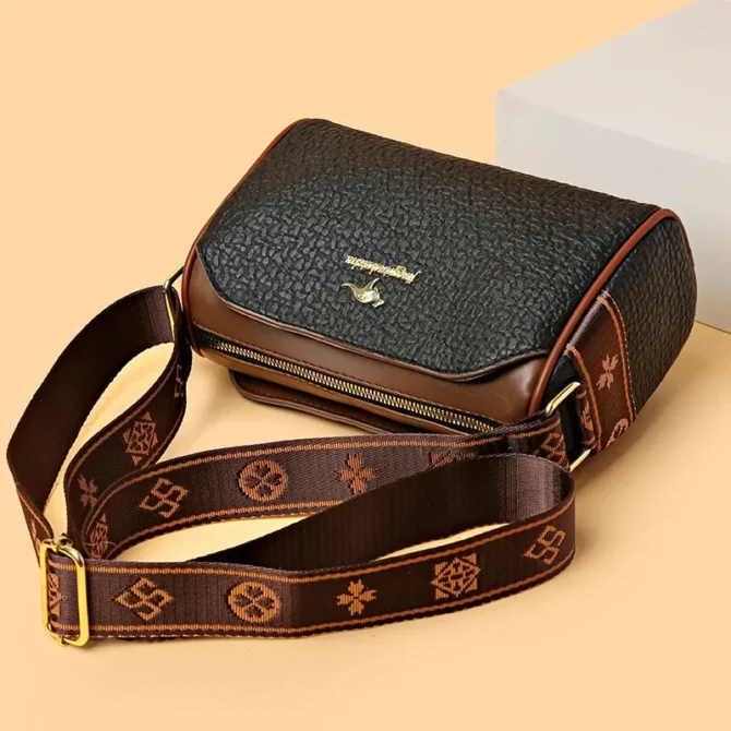 New Pillow Boston Bag Women's Soft Leather Luxury Ladies Handbag Large Capacity Fashion Versatile One Shoulder Crossbody Bag